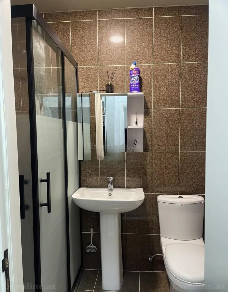 Satılır 1 otaqlı Mənzil Yeni tikili 35 m² Elmlər Akademiyası m. - şəkil 9
