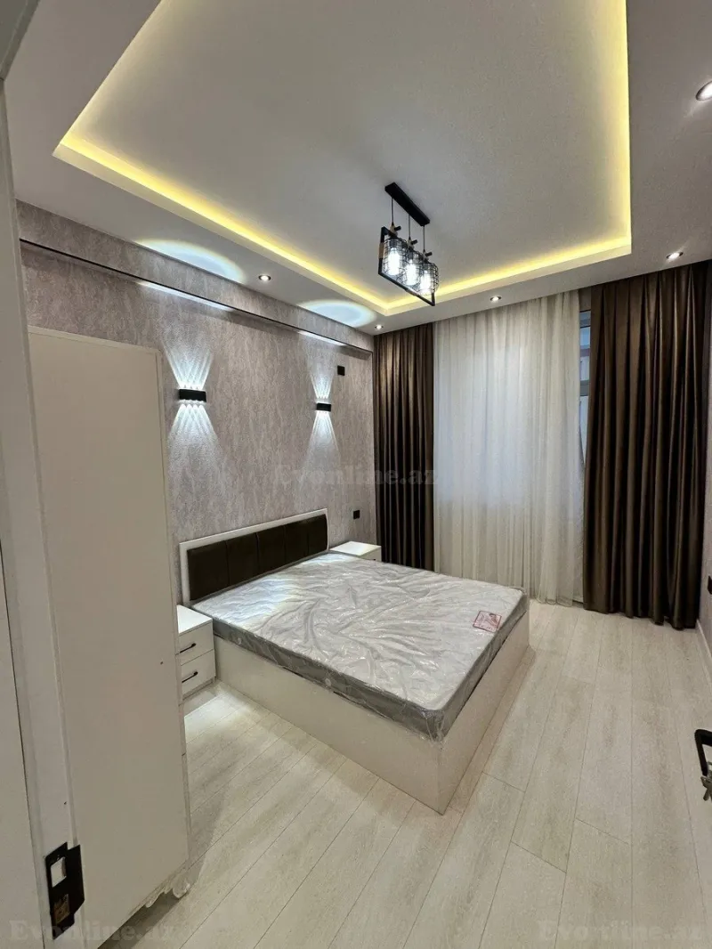 Kirayə verilir 2 otaqlı Mənzil Yeni tikili 60 m² Əhmədli - şəkil 2