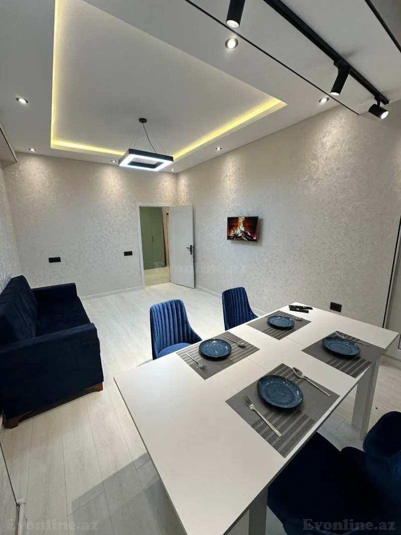 Kirayə verilir 2 otaqlı Mənzil Yeni tikili 60 m² Əhmədli - şəkil 3
