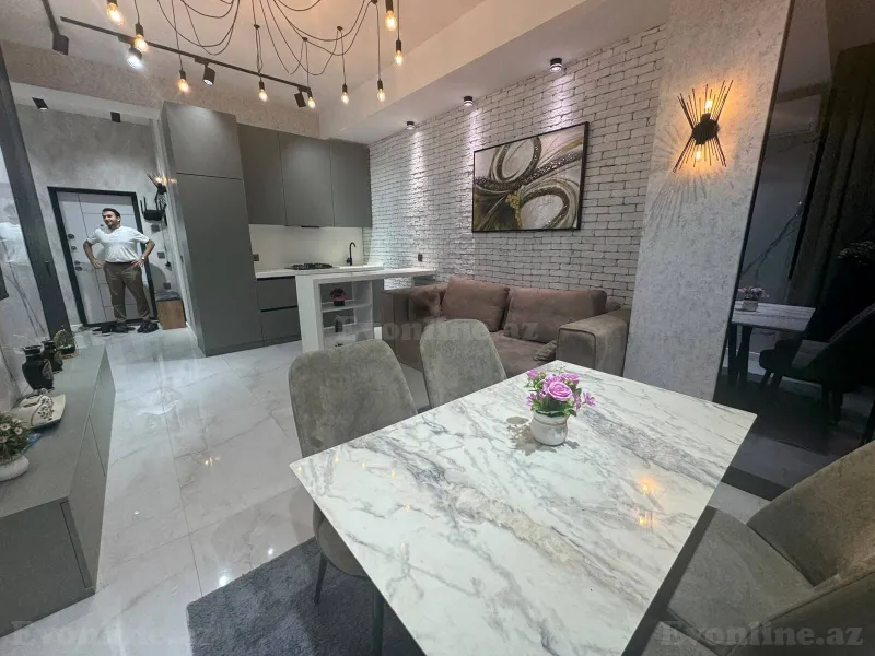 Satılır 2 otaqlı Mənzil Yeni tikili 54 m² Gənclik m. - şəkil 4