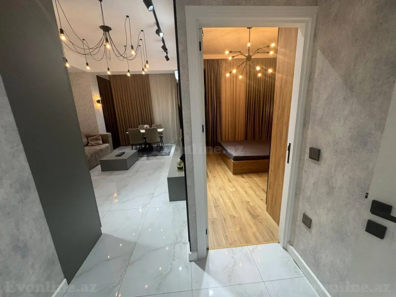 Satılır 2 otaqlı Mənzil Yeni tikili 54 m² Gənclik m. - şəkil 5