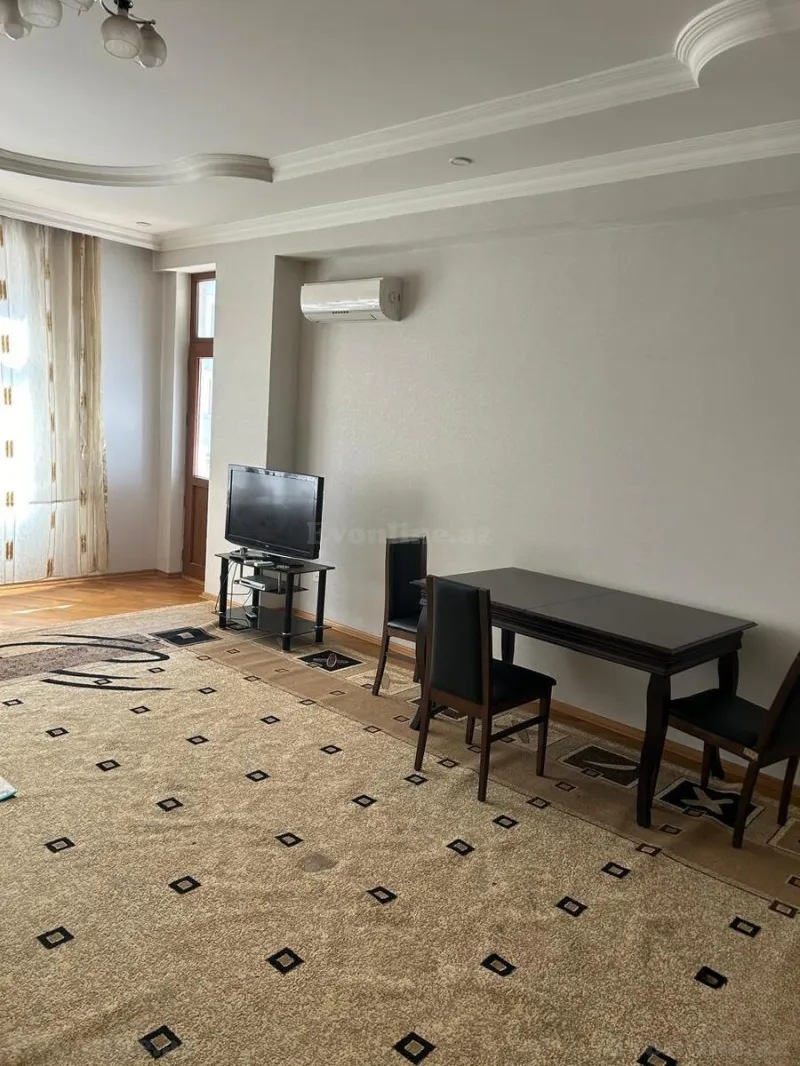 Kirayə verilir 3 otaqlı Mənzil Yeni tikili 150 m² Nəsimi r. - şəkil 3