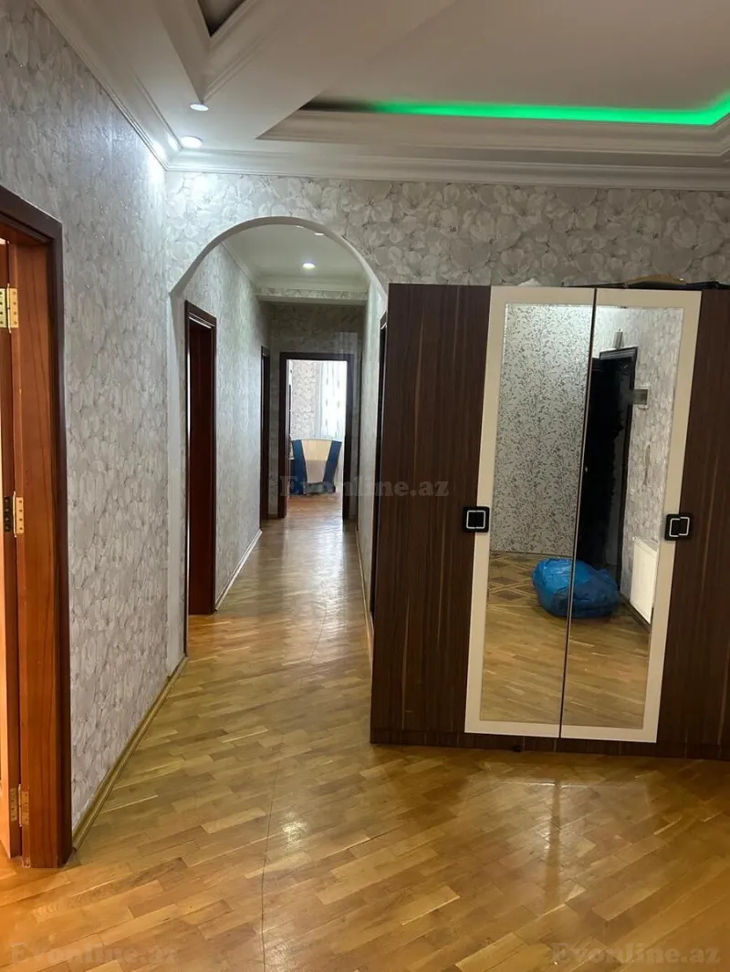 Kirayə verilir 3 otaqlı Mənzil Yeni tikili 150 m² Nəsimi r. - şəkil 6