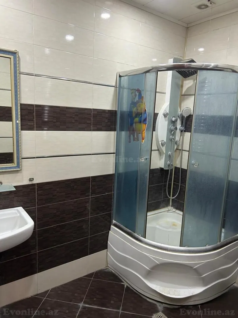 Kirayə verilir 3 otaqlı Mənzil Yeni tikili 150 m² Nəsimi r. - şəkil 17