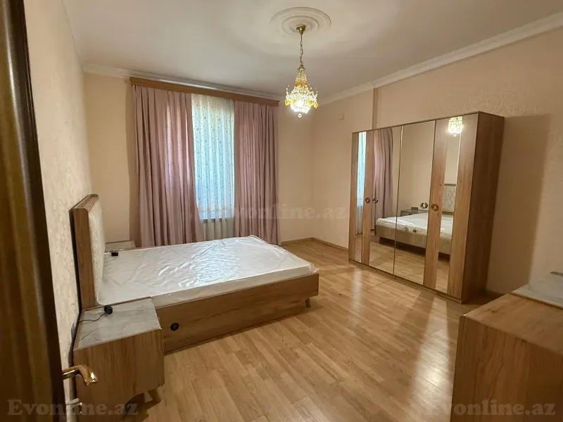Kirayə verilir 4 otaqlı Mənzil Yeni tikili 160 m² Nəsimi r. - şəkil 3