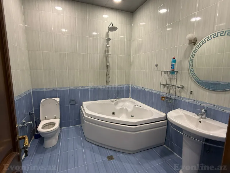 Kirayə verilir 4 otaqlı Mənzil Yeni tikili 160 m² Nəsimi r. - şəkil 6