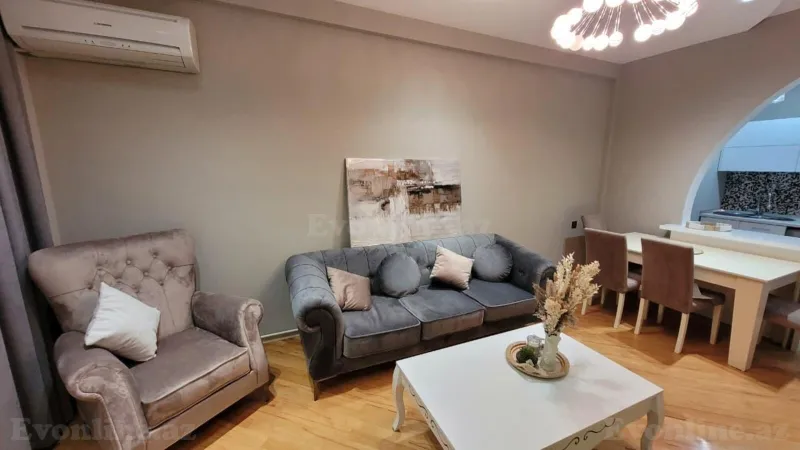 Kirayə verilir 2 otaqlı Mənzil Yeni tikili 65 m² Xətai r. - şəkil 2
