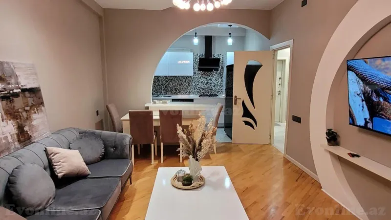 Kirayə verilir 2 otaqlı Mənzil Yeni tikili 65 m² Xətai r. - şəkil 4