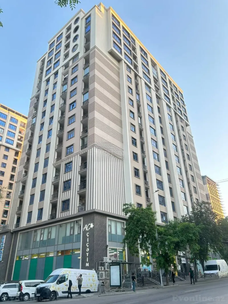 3 otaqlı Mənzil 154 m² Nəsimi r. Satılır