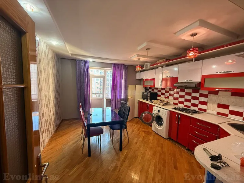 Kirayə verilir 3 otaqlı Mənzil Yeni tikili 100 m² İnşaatçılar m. - şəkil 5