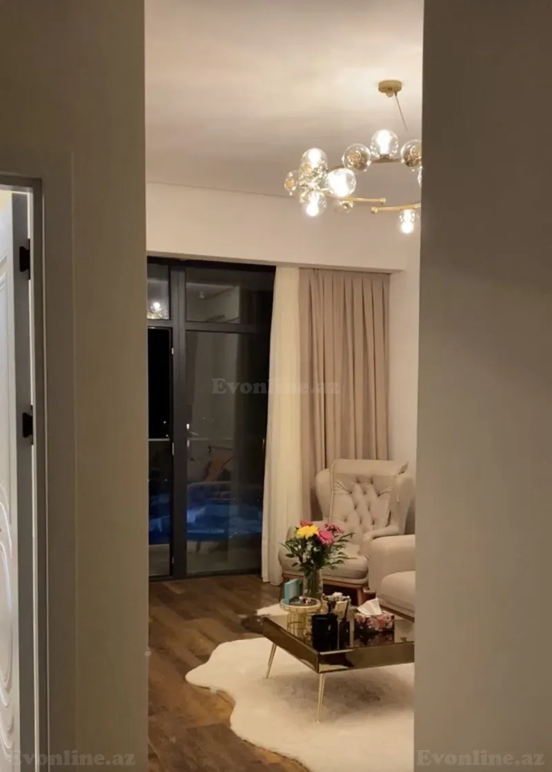 1 otaqlı Mənzil 60 m² Bayıl Kirayə verilir