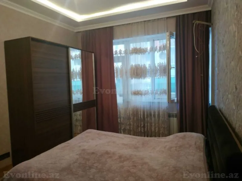 Kirayə verilir 2 otaqlı Mənzil Yeni tikili 70 m² 8 Noyabr m. - şəkil 5
