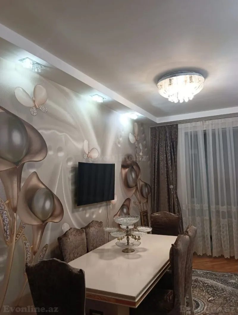 2 otaqlı Mənzil 50 m² Yeni Yasamal Satılır