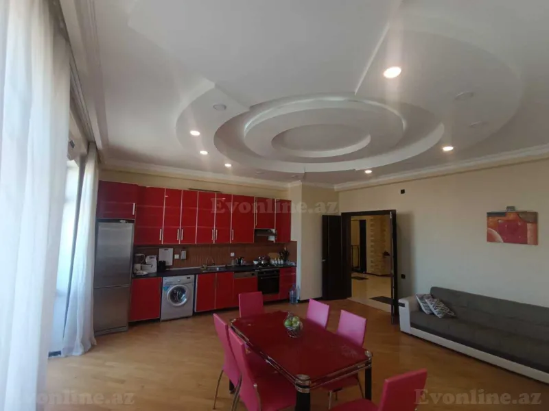 Kirayə verilir 3 otaqlı Mənzil Yeni tikili 160 m² Gənclik m. - şəkil 12