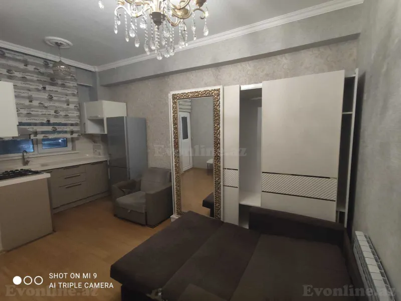 Kirayə verilir 1 otaqlı Mənzil Yeni tikili 30 m² Abşeron r. - şəkil 2