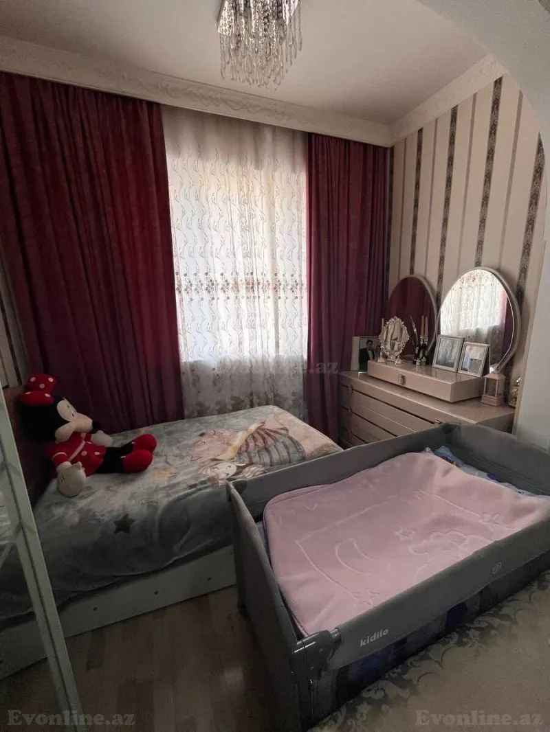 Satılır 3 otaqlı Mənzil Köhnə tikili 90 m² Əhmədli - şəkil 3