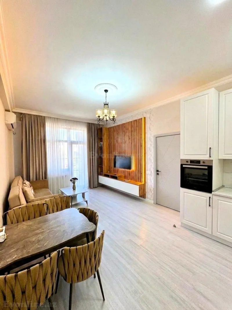 Kirayə verilir 2 otaqlı Mənzil Yeni tikili 55 m² Nəriman Nərimanov m. - şəkil 2