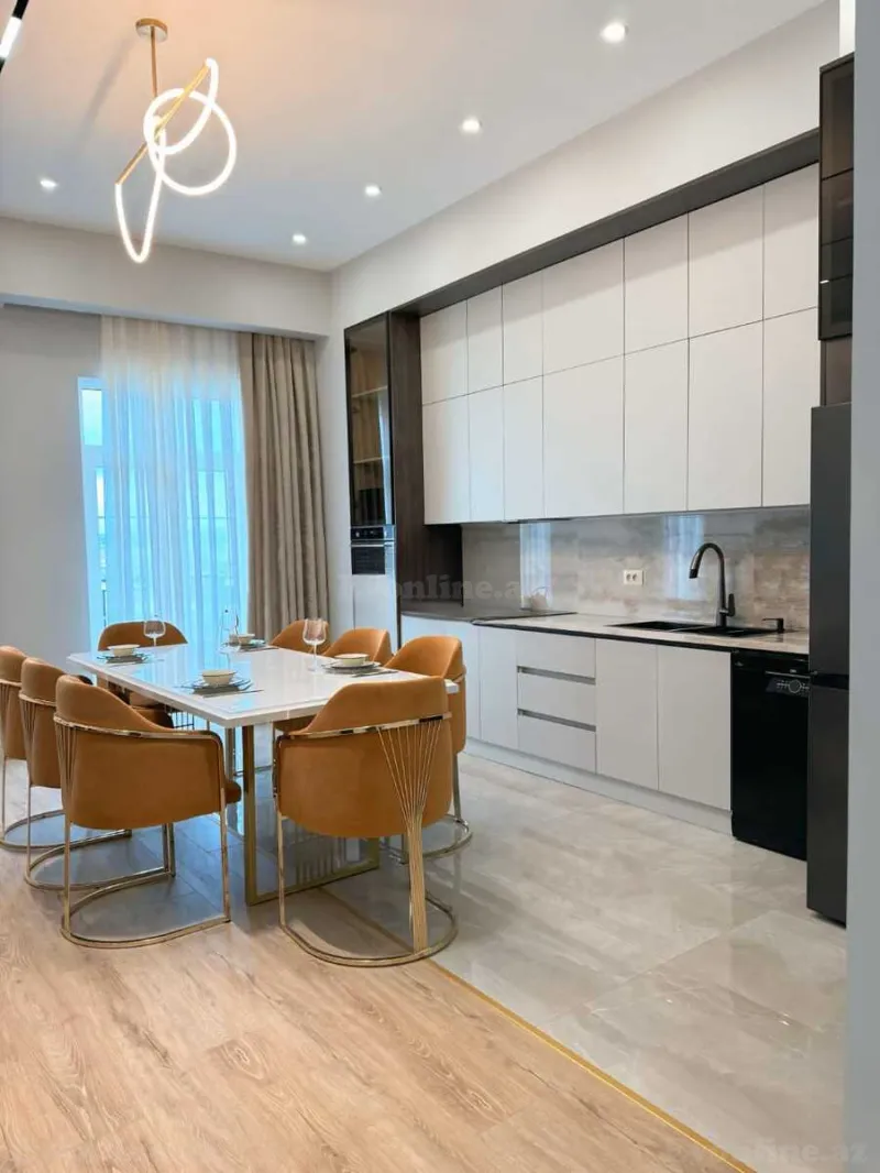 Kirayə verilir 3 otaqlı Mənzil Yeni tikili 120 m² Xətai r. - şəkil 5