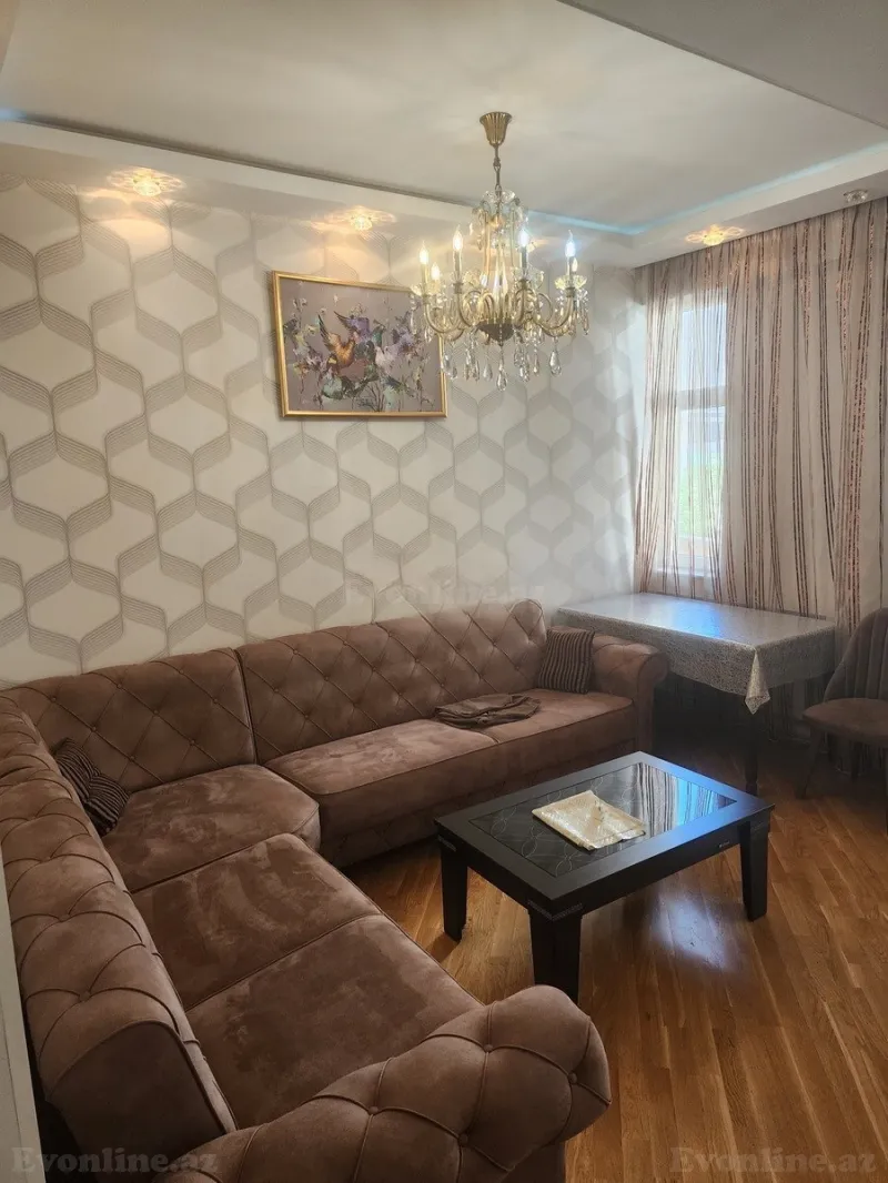 Kirayə verilir 2 otaqlı Mənzil Yeni tikili 65 m² Xətai r. - şəkil 2