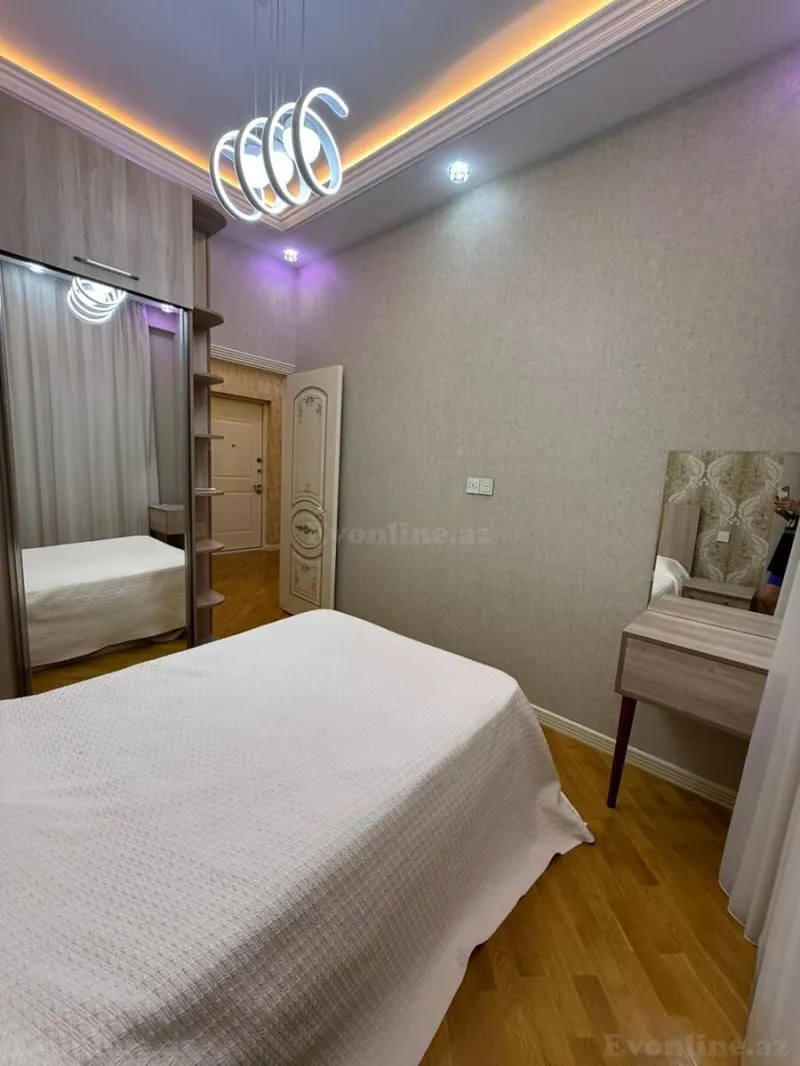 Kirayə verilir 2 otaqlı Mənzil Yeni tikili 70 m² Bakmil m. - şəkil 9