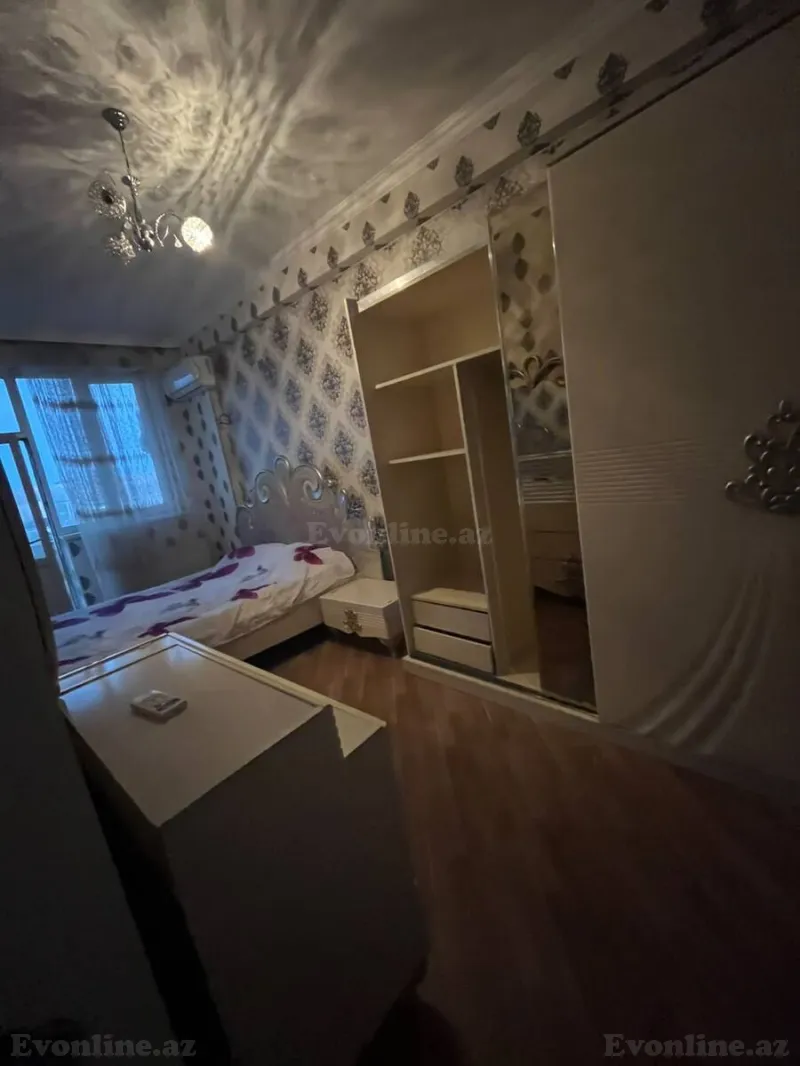 Kirayə verilir 2 otaqlı Mənzil Yeni tikili 70 m² Əhmədli m. - şəkil 2