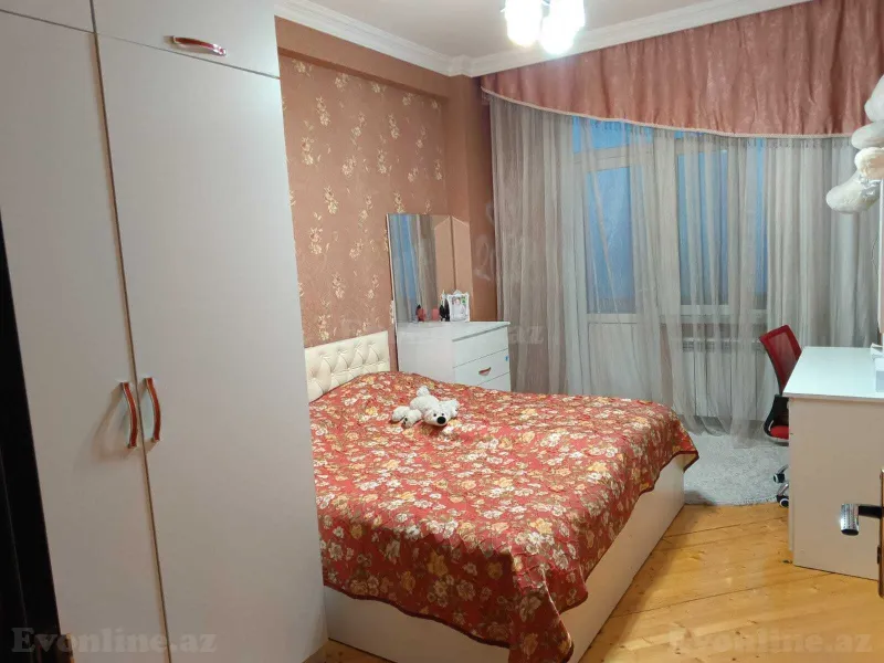Satılır 3 otaqlı Mənzil Yeni tikili 96 m² İnşaatçılar m. - şəkil 5