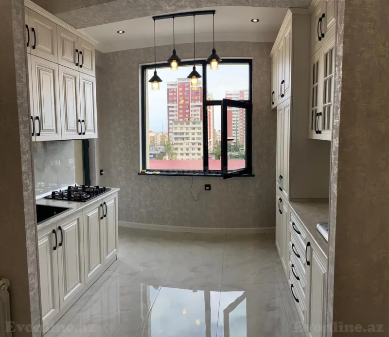 Kirayə verilir 3 otaqlı Mənzil Yeni tikili 100 m² Qara Qarayev m. - şəkil 2