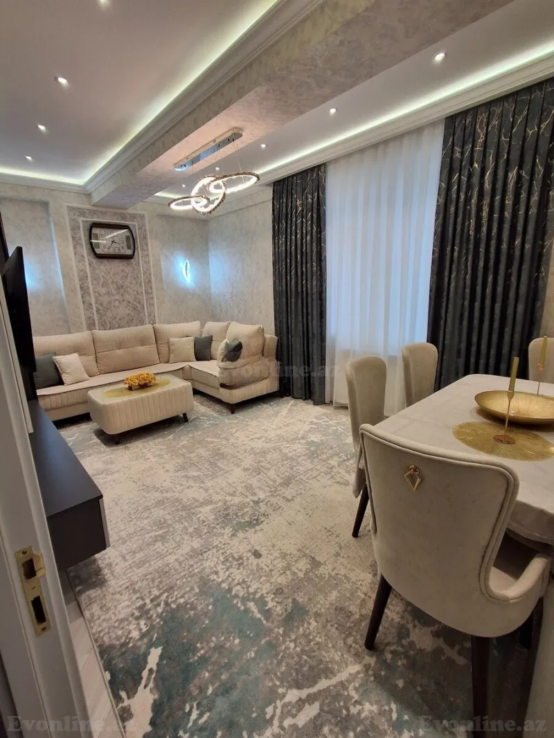 Satılır 3 otaqlı Mənzil Yeni tikili 91 m² Həzi Aslanov m. - şəkil 8
