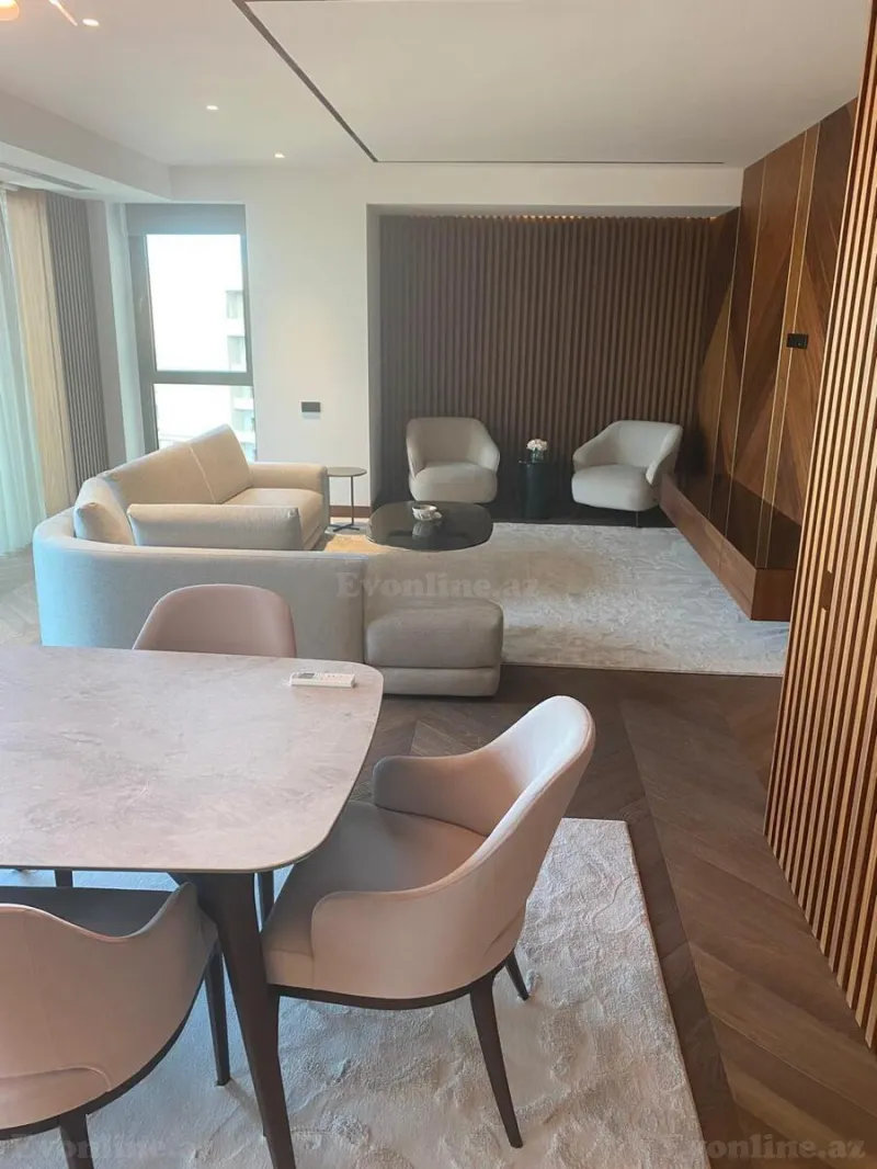 Kirayə verilir 3 otaqlı Mənzil Yeni tikili 200 m² Nəsimi r. - şəkil 4