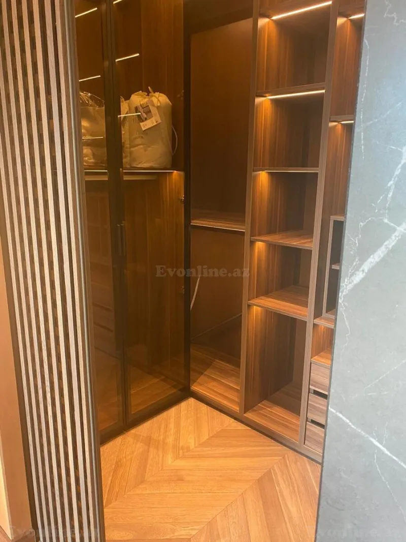 Kirayə verilir 3 otaqlı Mənzil Yeni tikili 200 m² Nəsimi r. - şəkil 13