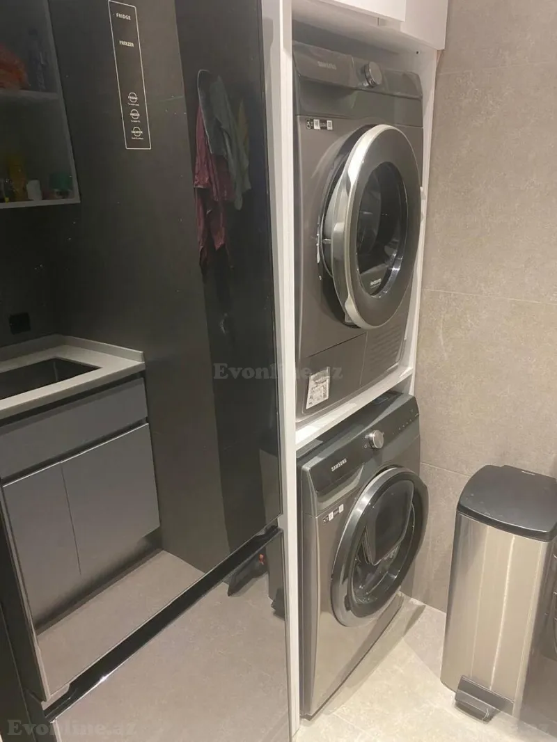 Kirayə verilir 3 otaqlı Mənzil Yeni tikili 200 m² Nəsimi r. - şəkil 14