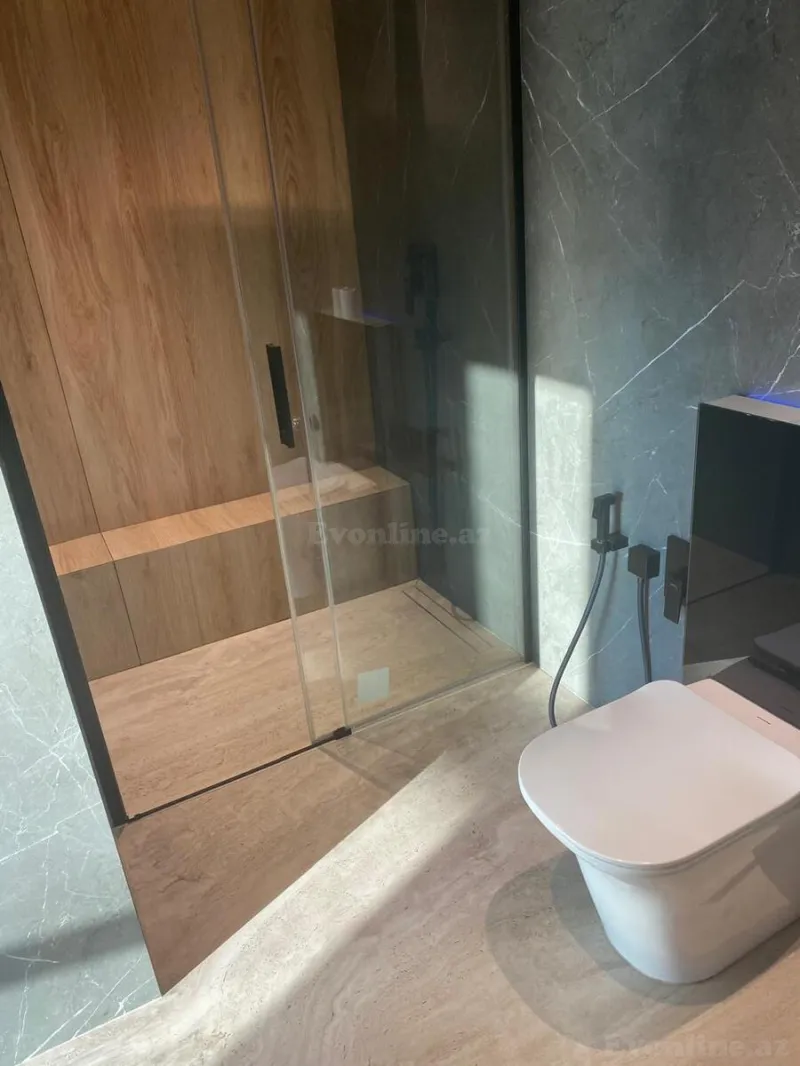 Kirayə verilir 3 otaqlı Mənzil Yeni tikili 200 m² Nəsimi r. - şəkil 20