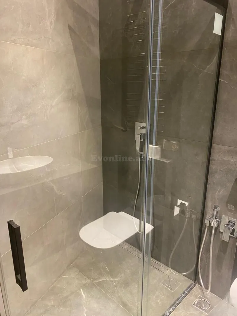 Kirayə verilir 3 otaqlı Mənzil Yeni tikili 200 m² Nəsimi r. - şəkil 21