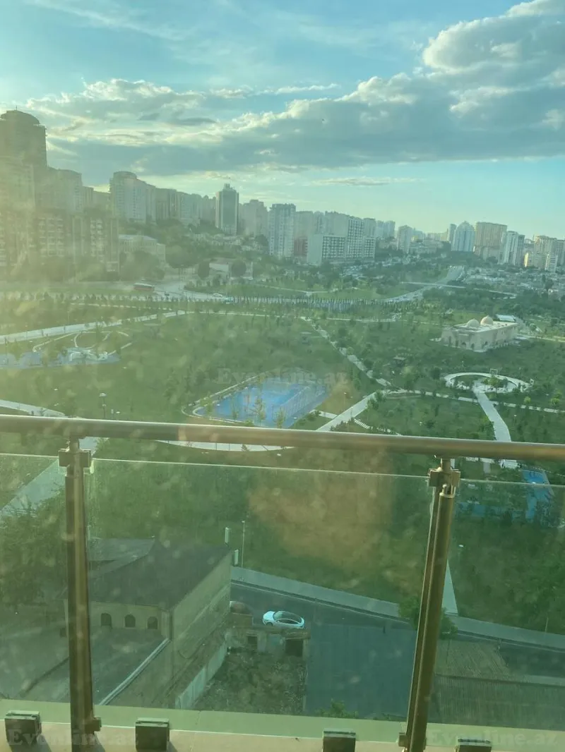 Kirayə verilir 3 otaqlı Mənzil Yeni tikili 200 m² Nəsimi r. - şəkil 23