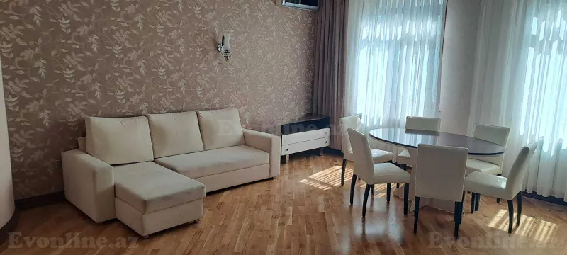 Kirayə verilir 3 otaqlı Mənzil Yeni tikili 120 m² Nizami m.