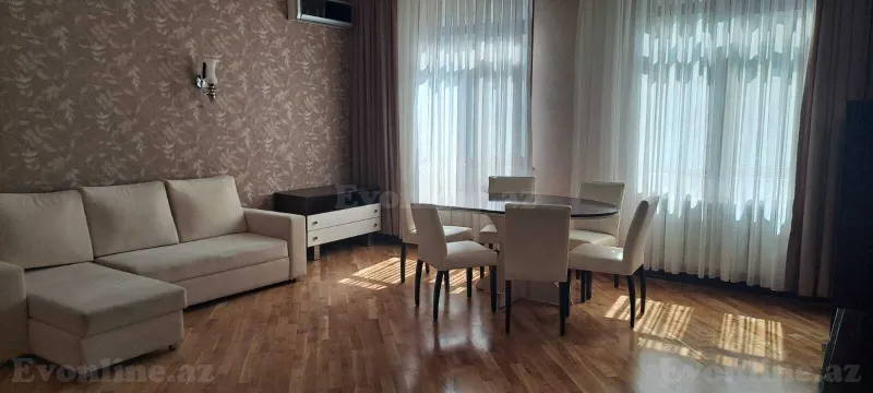Kirayə verilir 3 otaqlı Mənzil Yeni tikili 120 m² Nizami m. - şəkil 2