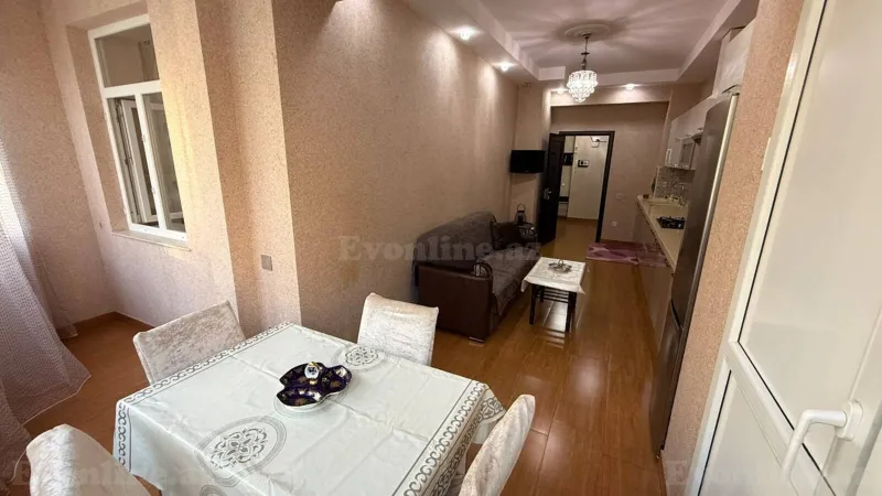 Kirayə verilir 2 otaqlı Mənzil Yeni tikili 90 m² Nəsimi r.