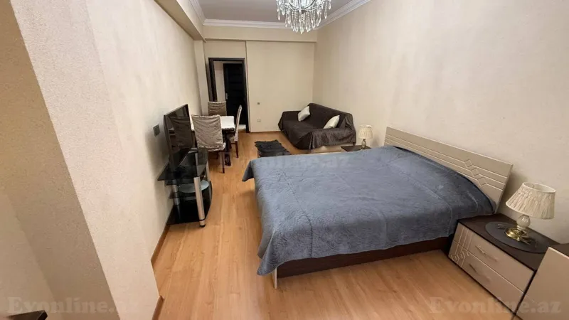Kirayə verilir 2 otaqlı Mənzil Yeni tikili 90 m² Nəsimi r. - şəkil 2