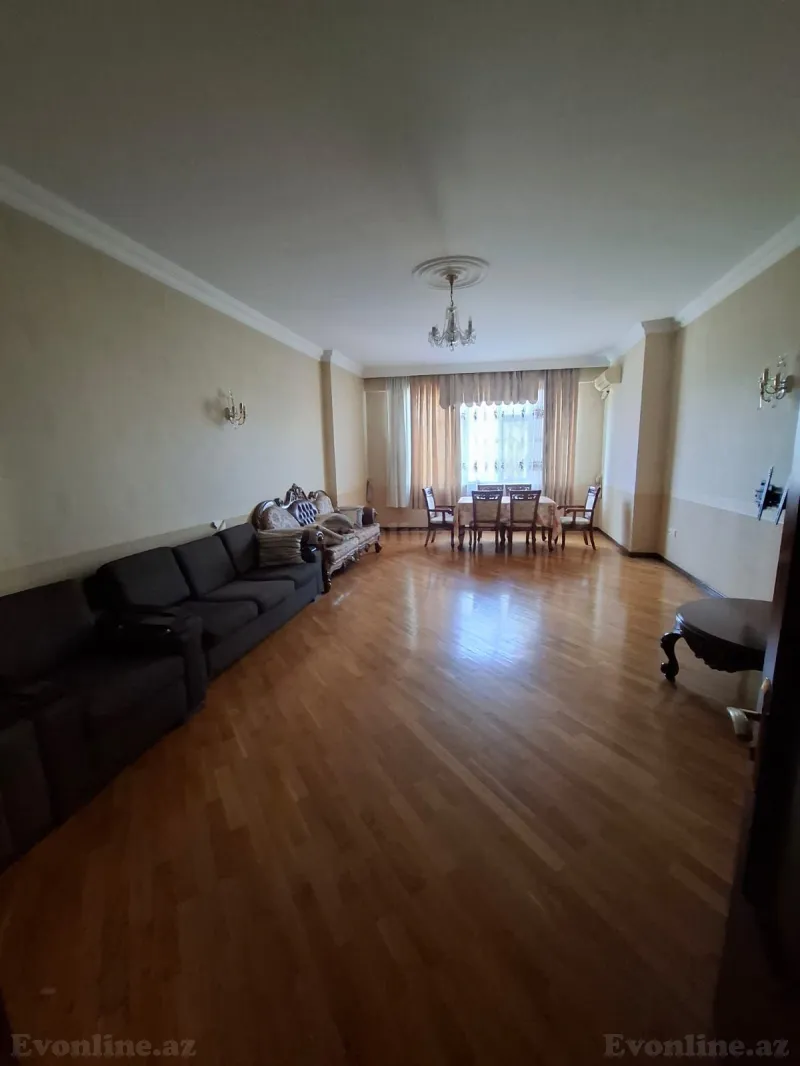 Kirayə verilir 3 otaqlı Mənzil Yeni tikili 110 m² N.Nərimanov pr. - şəkil 13