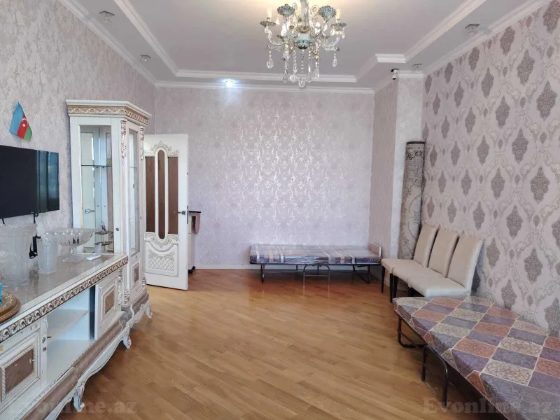 Kirayə verilir 2 otaqlı Mənzil Yeni tikili 80 m² Memar Əcəmi m. - şəkil 2