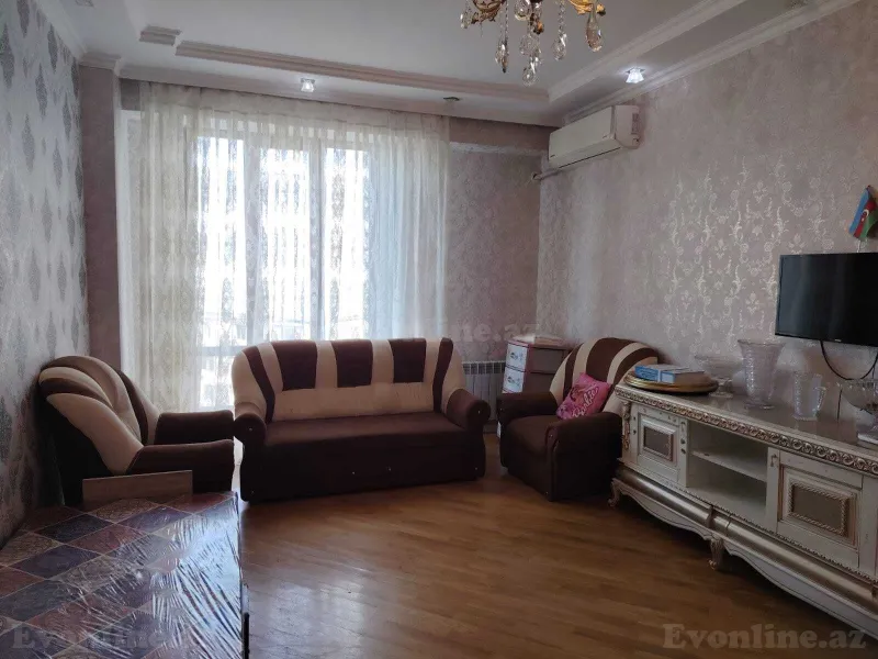 Kirayə verilir 2 otaqlı Mənzil Yeni tikili 80 m² Memar Əcəmi m. - şəkil 6