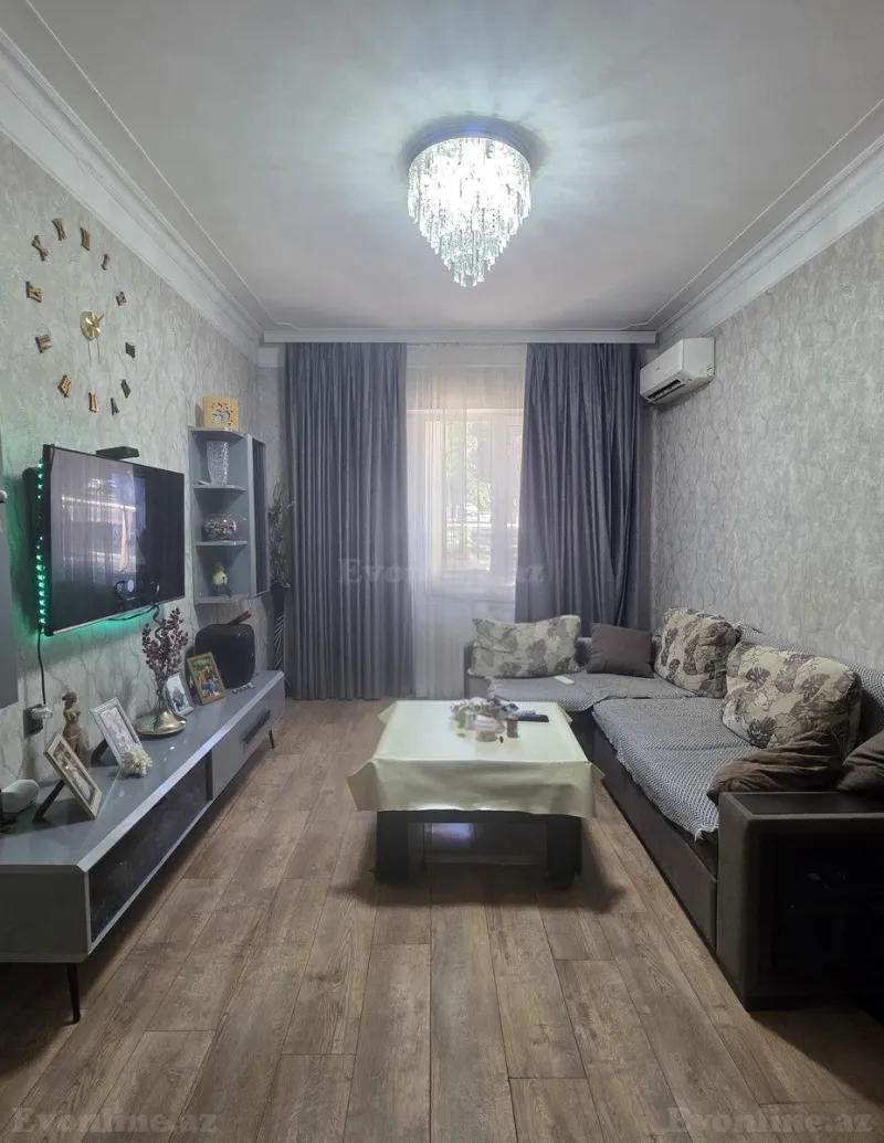 Satılır 2 otaqlı Mənzil Köhnə tikili 60 m² Əhmədli m. - şəkil 3