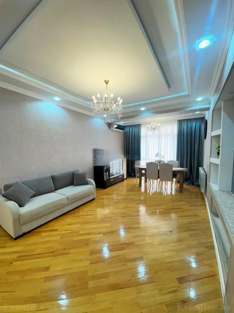 Kirayə verilir 4 otaqlı Mənzil Yeni tikili 150 m² İnşaatçılar m. - şəkil 2