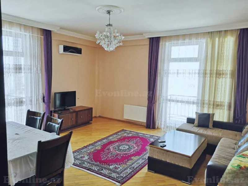 Kirayə verilir 3 otaqlı Mənzil Yeni tikili 130 m² Bakmil m. - şəkil 10