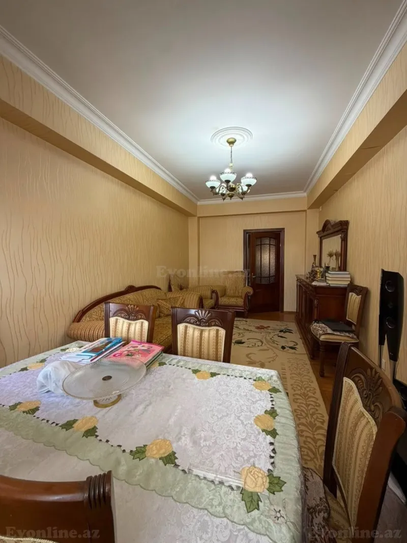 Satılır 2 otaqlı Mənzil Yeni tikili 96 m² Həzi Aslanov m. - şəkil 3