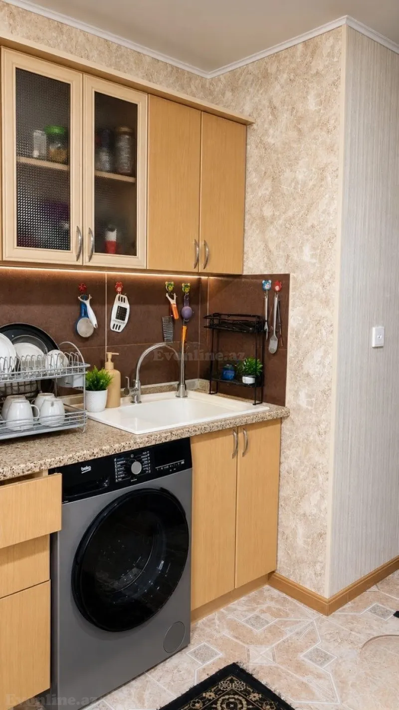 Satılır 5 otaqlı Mənzil Köhnə tikili 120 m² Əhmədli m. - şəkil 11
