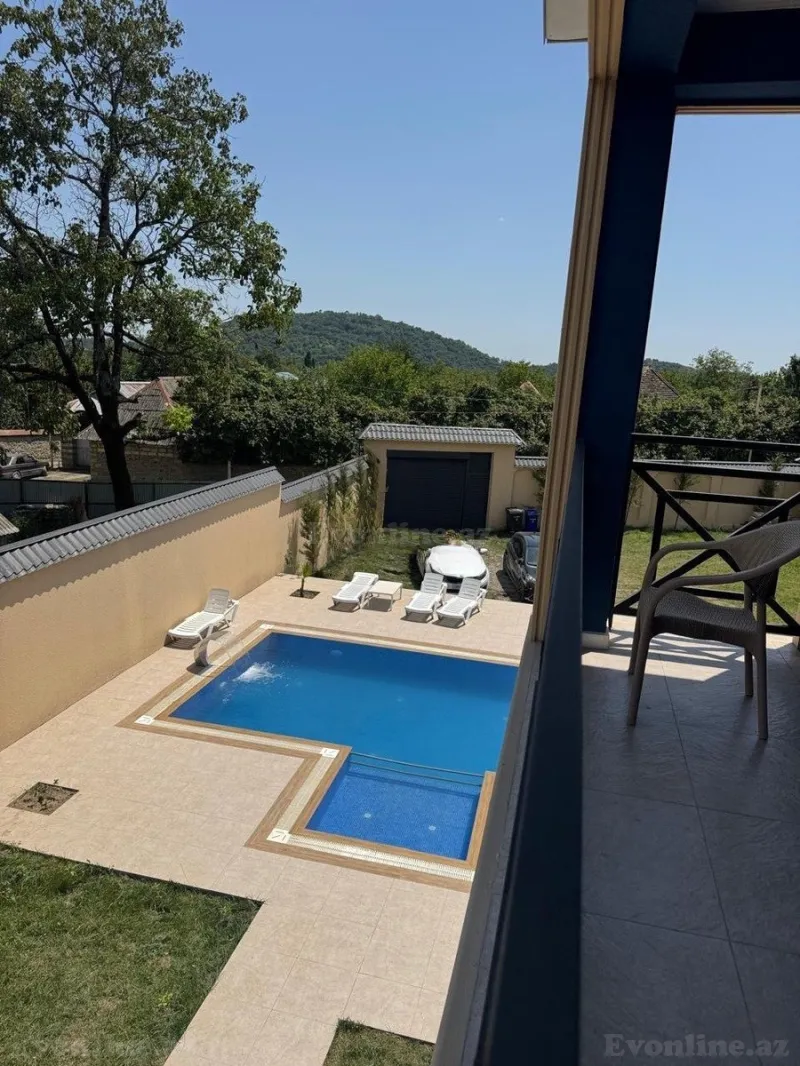 Kirayə verilir 5 otaqlı Həyət evi 270 m² Qəbələ - şəkil 3