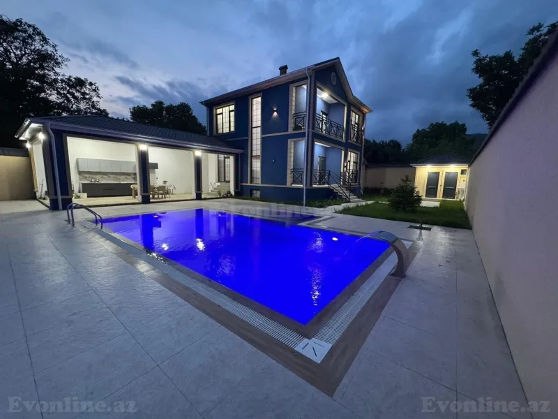 Kirayə verilir 5 otaqlı Həyət evi 270 m² Qəbələ - şəkil 25
