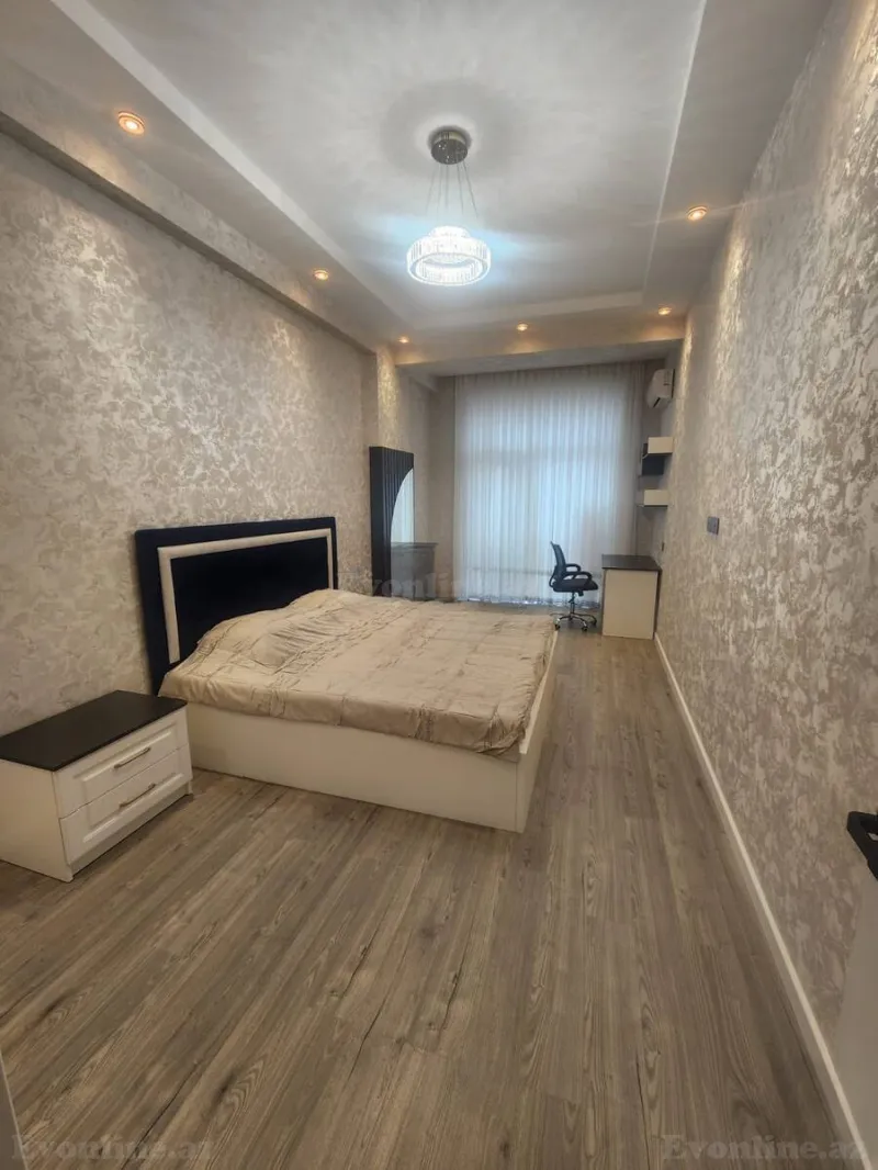 Kirayə verilir 2 otaqlı Mənzil Yeni tikili 75 m² Nəsimi r. - şəkil 2