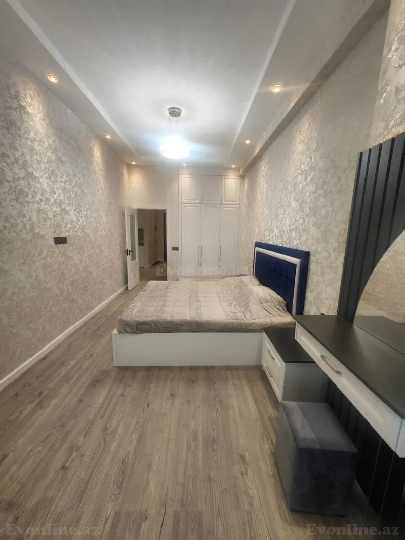 Kirayə verilir 2 otaqlı Mənzil Yeni tikili 75 m² Nəsimi r. - şəkil 3